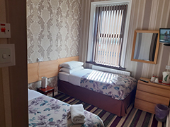 Twin Bedroom at the Wellington Hotel, Blackpool